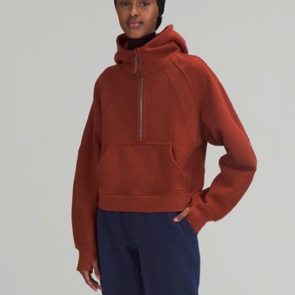 Scuba Oversized Half-Zip Hoodie